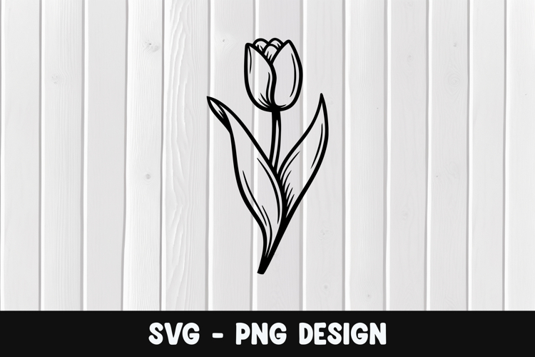 Flower Silhouette Image 15
