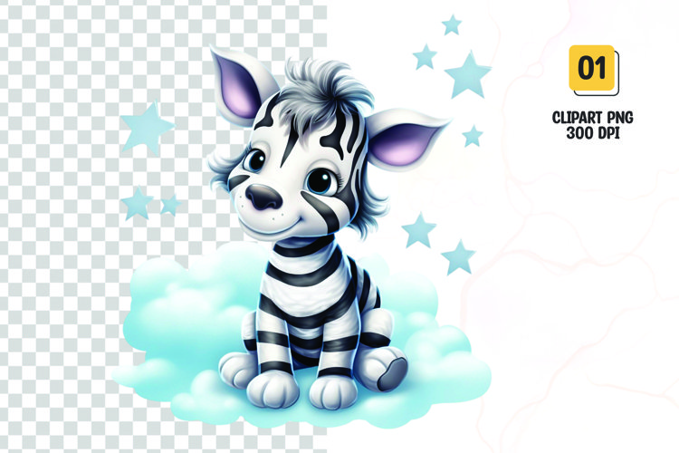 Zebra Clipart Image 4