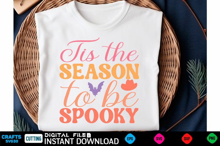 Halloween Svg Design,Halloween Quotes Spooky Halloween T-Shi example image 1