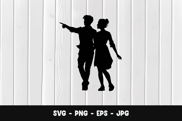 Couple Silhouette Image 5