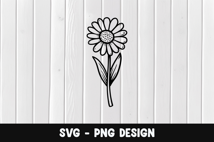 Flower Silhouette Image 14