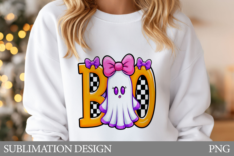 Boo T-Shirt Design. Boo Sublimation
