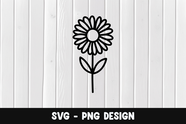 Flower svg, Flower silhouette png