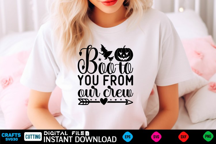 Halloween Svg Design,Halloween Quotes Spooky Halloween T-Shi example image 1