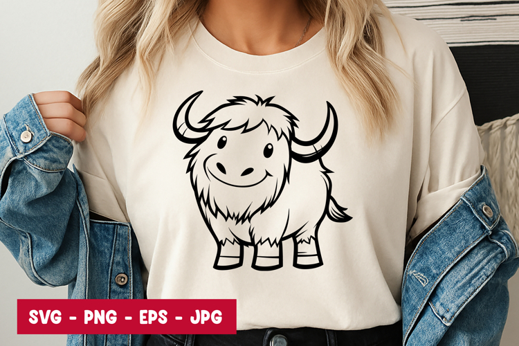 Yak Clipart Image 2