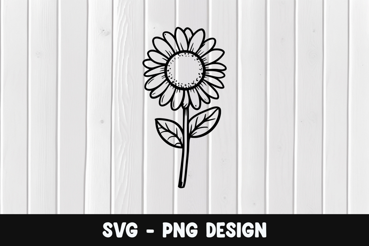 Flower Silhouette Image 13