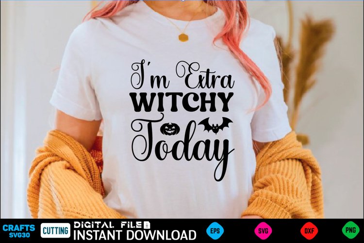 Halloween Svg Design,Halloween Quotes Spooky Halloween T-Shi example image 1