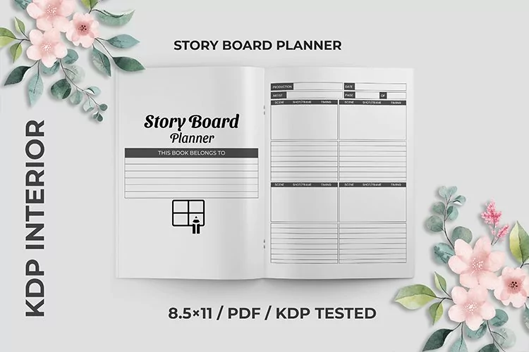 Story Board Planner KDP Interiors