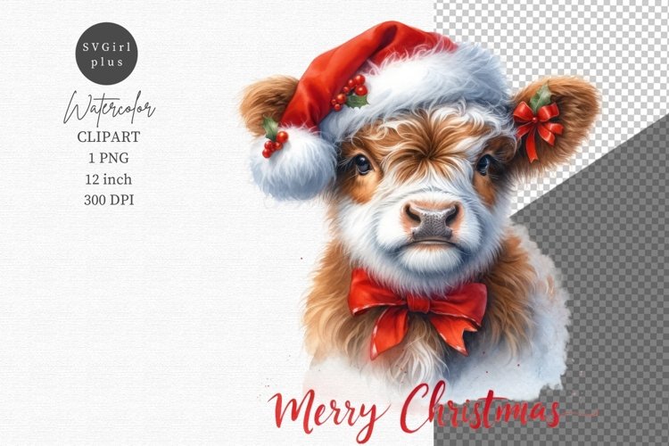 Highland Cow Clipart Image 3