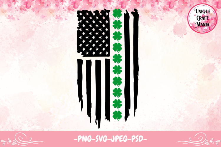 4 Leaf Clover Flag Design