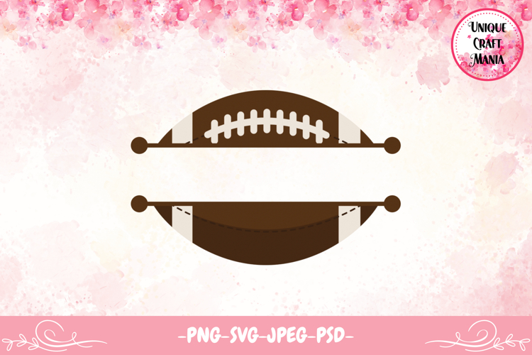 Football Split Monogram