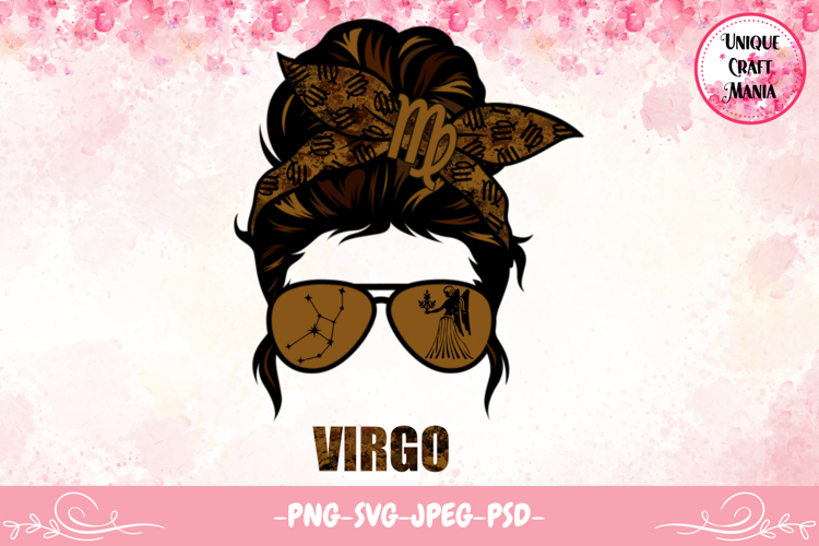 Virgo Star Sign Design