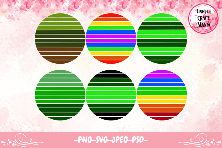 St. Patricks Day Circle Design