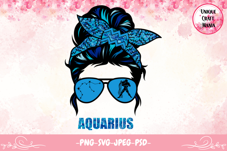Aquarius Star Sign Design