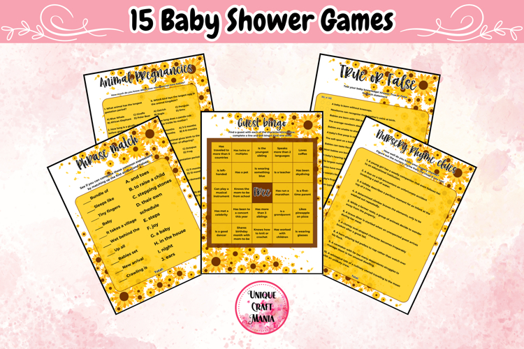 Sunflower Baby Show Games