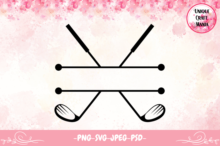 Golf Split Monogram