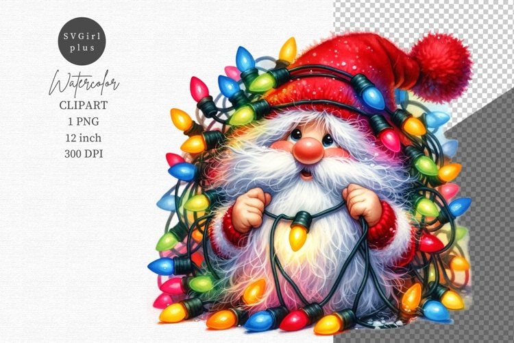 Cute Gnome Clipart Image 7