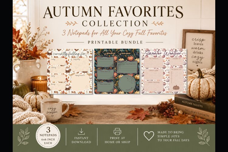 Fall Printable Planner | Halloween Printable Planner