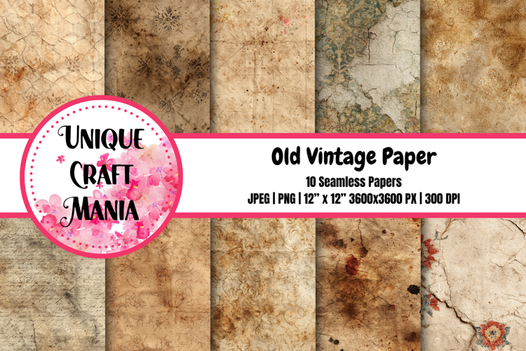 Old Vintage Seamless Pattern