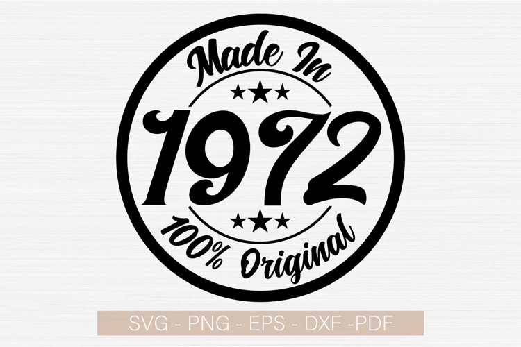 Vintage Birthday Svg Image 4
