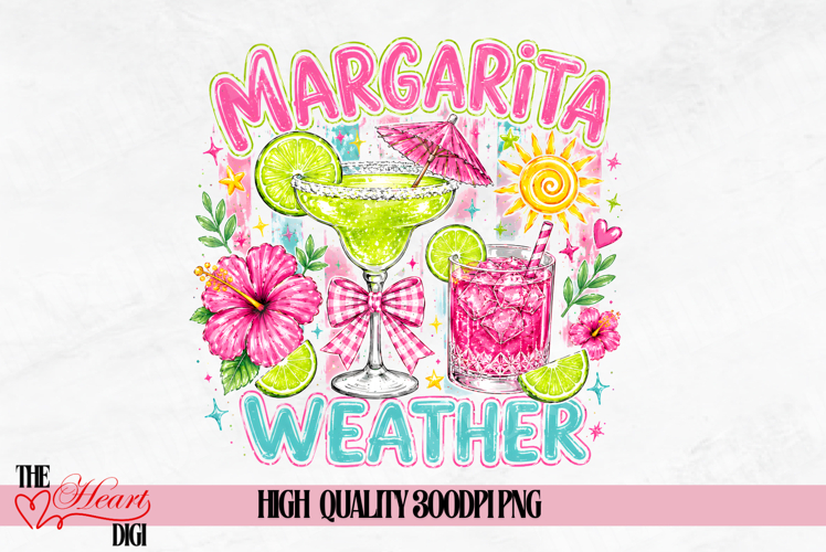 Margarita Weather PNG, Summer Girls Vacation PNG, Drink PNG