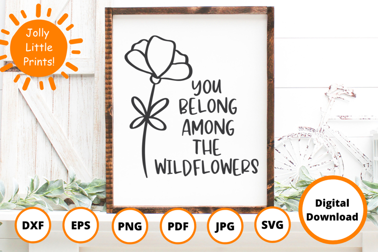Wild Flower Svg Image 3
