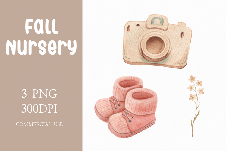 Minimalist Autumn Nursery Set