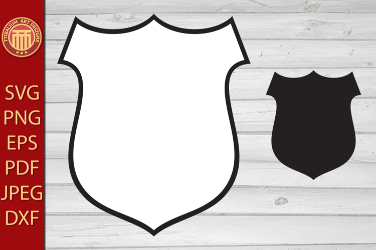 Shield - eps, jpg, dxf, svg, pdf, png files
