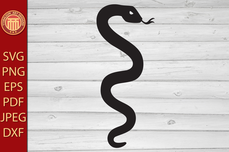 Snake - eps, jpg, dxf, svg, pdf, png files