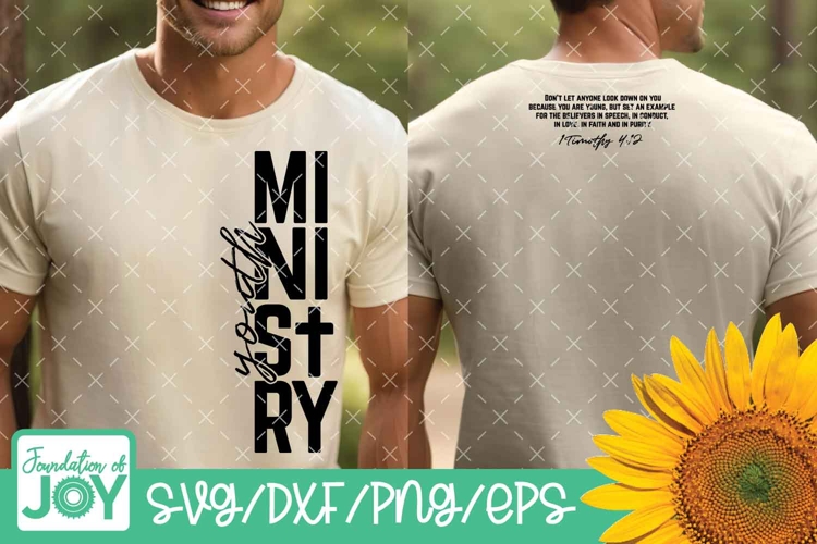 Youth Ministry svg, Bible Verse svg, Church Staff