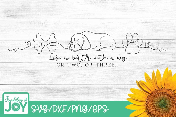 Dog Life Svg Image 2
