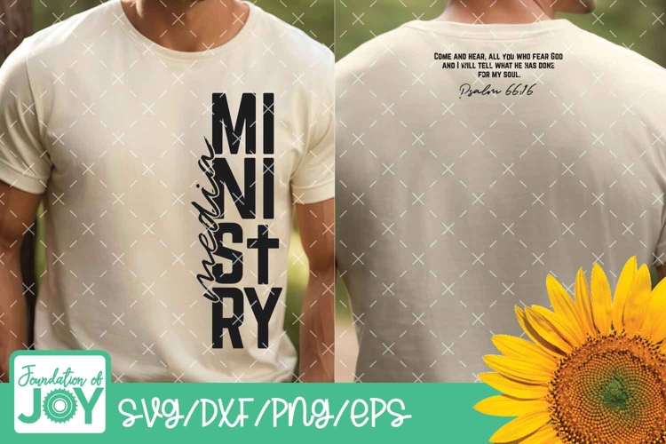 Media Ministry svg, Bible Verse svg, Church Staff