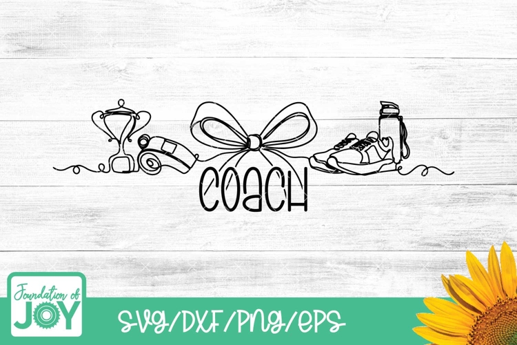 School Coach svg, continuous line png, coach line art