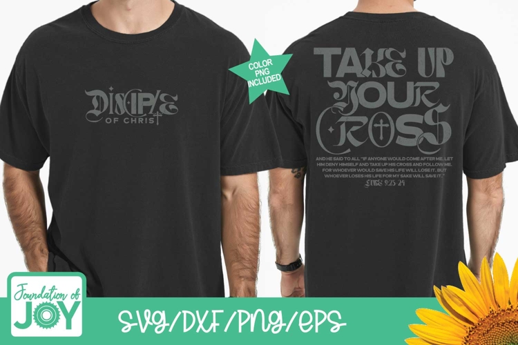 Disciple of Christ png, Christian Teen svg, Bible Verse