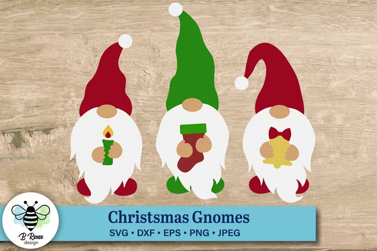 Christmas Gnomes SVG | Holiday Gnomes