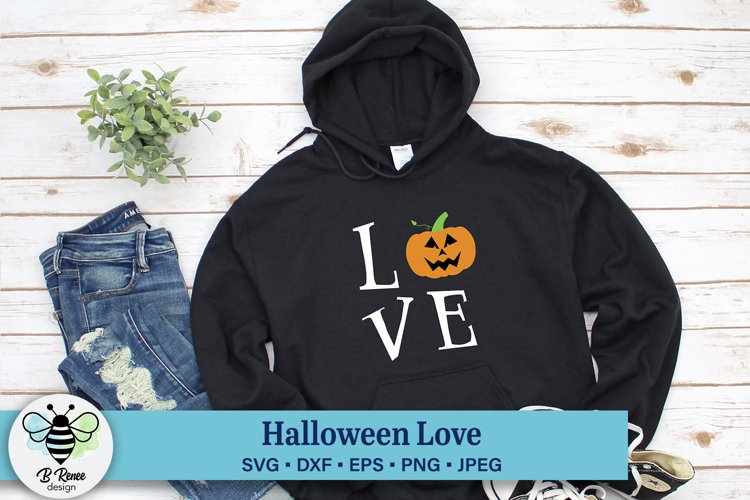 Love Halloween SVG | Love Pumpkin SVG