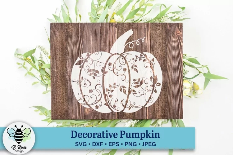 Fall Decorative Pumpkin SVG