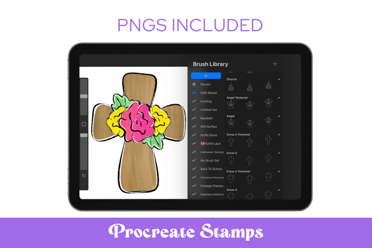 Christian Procreate Stamps