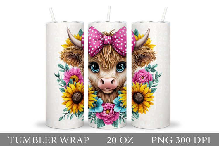 Cow Tumbler Design. Cow Tumbler Sublimation