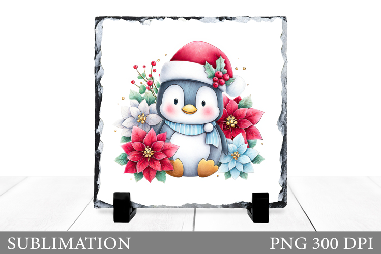 Christmas Penguin Clipart Image 6