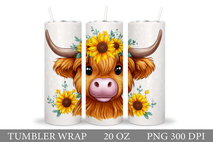 Cute Cow Tumbler Design. Cow Tumbler Sublimation