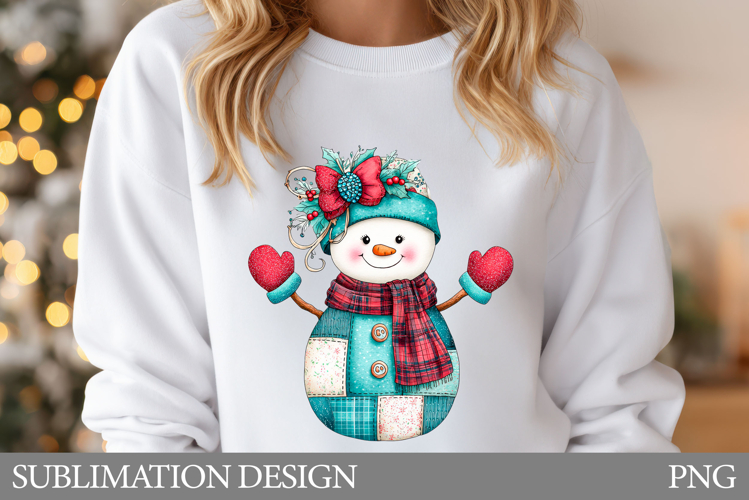 Snowman Sublimation Image 4