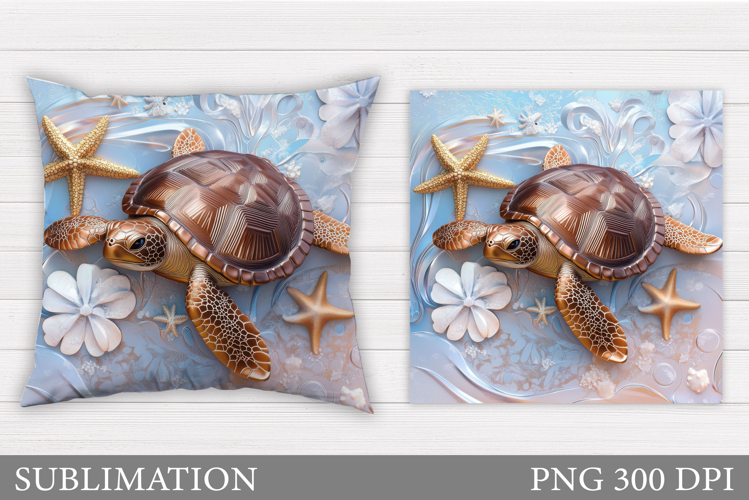 Cute Turtle Clipart Image 4