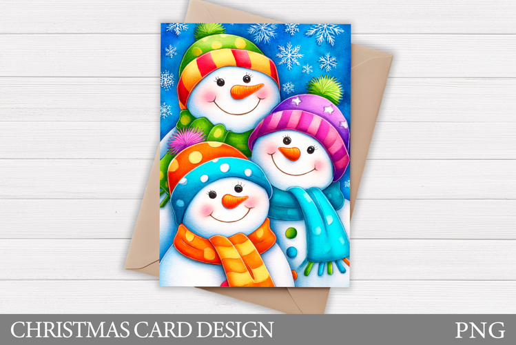 Cute Snowman Clipart Image 8