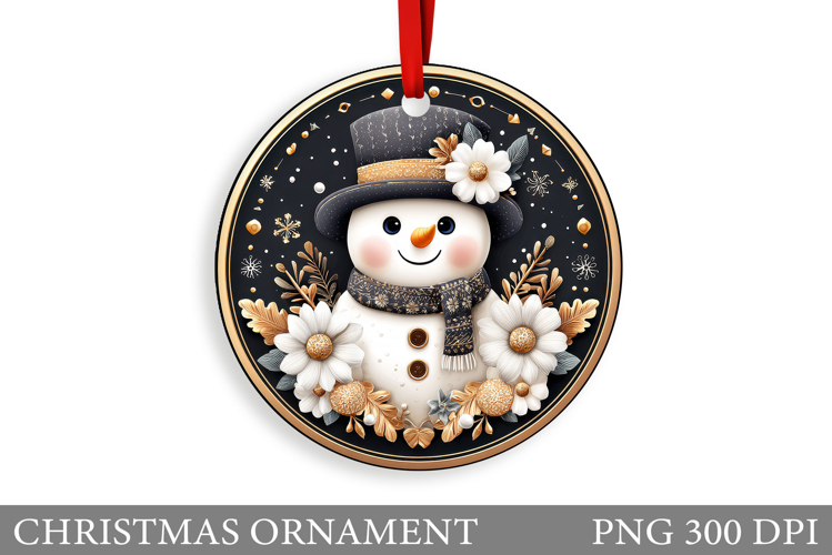 Cute Snowman Clipart Image 14