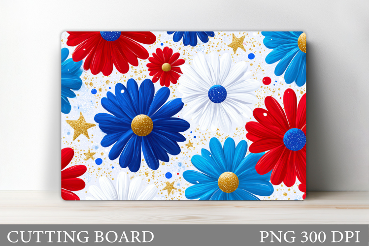 Flowers Cutting Board. Floral Cutting Board Sublimation
