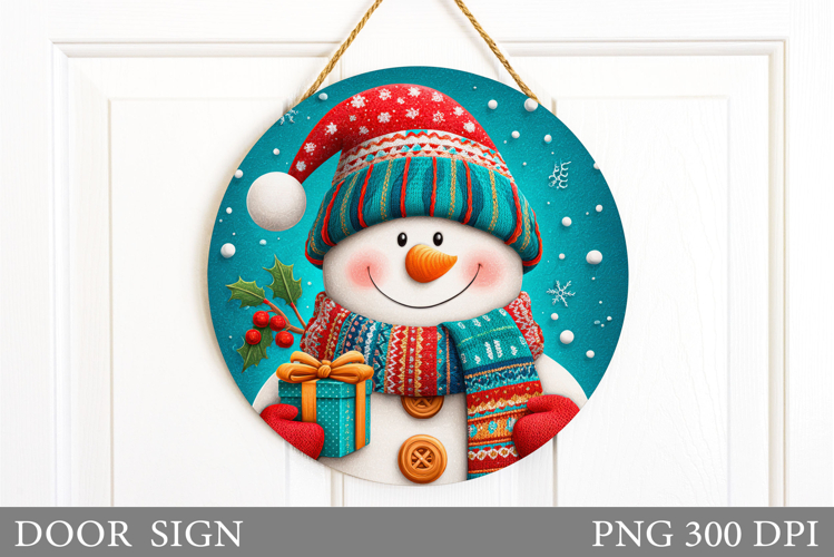 Cute Snowman Clipart Image 24