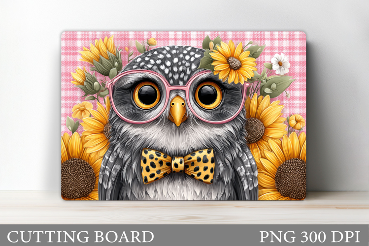 Cute Owl Cutting Board. Owl Kitchen Cutting Board