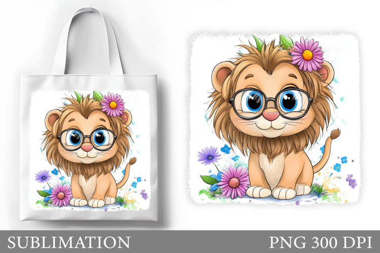Cute Lion Clipart Image 24