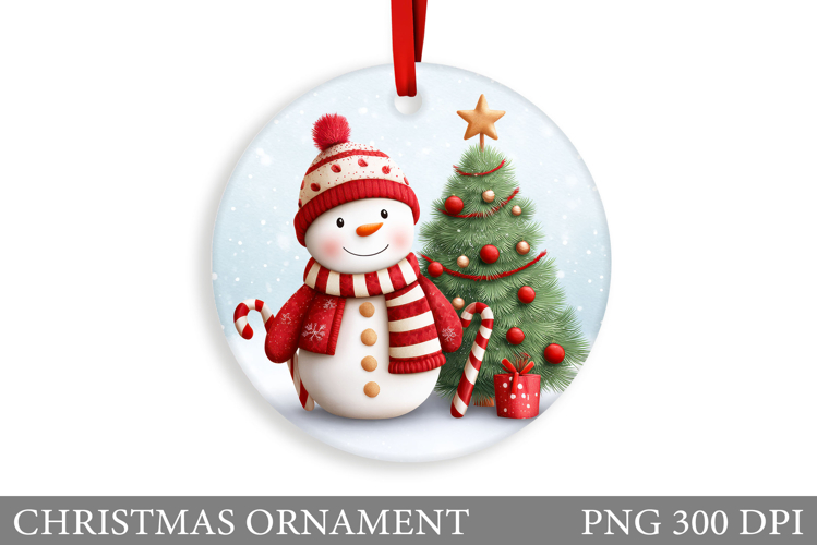 Cute Snowman Clipart Image 5